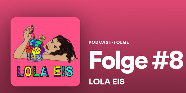 Mein Podcastauftritt beim Lola Eis