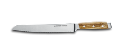 First Class Wood Brotmesser, 22CM