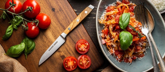 First Class Wood Gemüsemesser, 9 CM